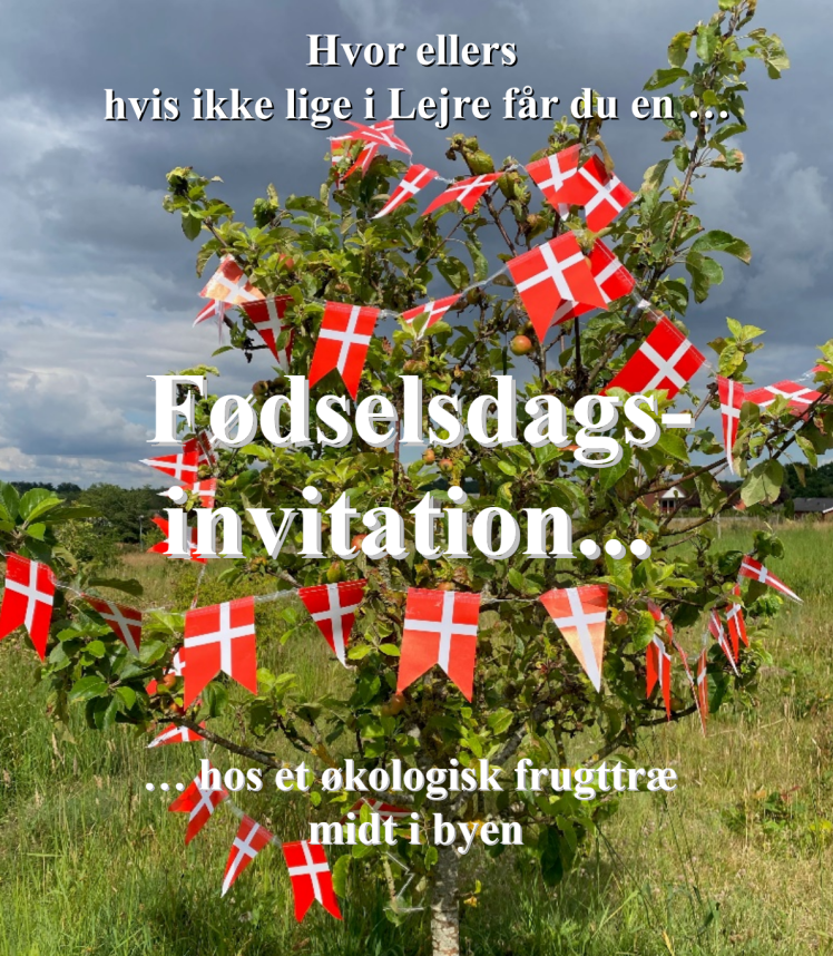Fødselsdag 27. september mellem kl 14 og 16